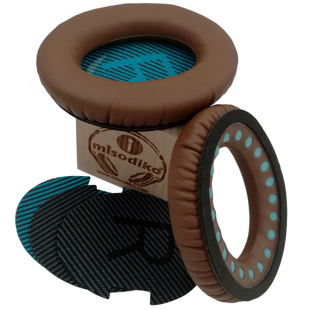 Chocolate Misodiko сменные амбушюры наборы подушек для Bose quietkomento QC35 QC25 QC2 QC15, SoundTrue, AE2 AE2i AE2w вкладыши для наушников - Цвет: Chocolate