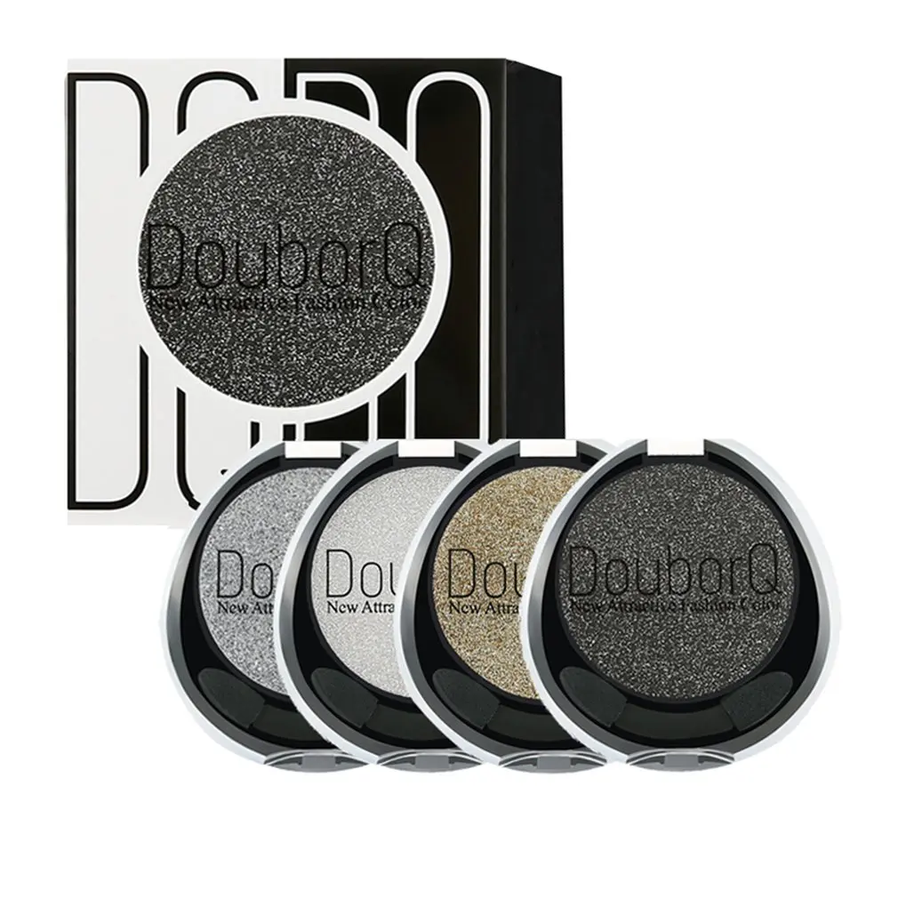 Блестящие тени для век Блестящий мерцающий хайлайтер водостойкие пигменты