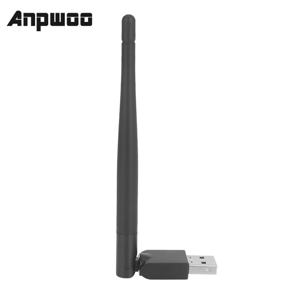 Антенна ANPWOO USB Wi Fi беспроводная сетевая карта 2 0 150 Мбит/с 802.11b/G/N адаптер локальной