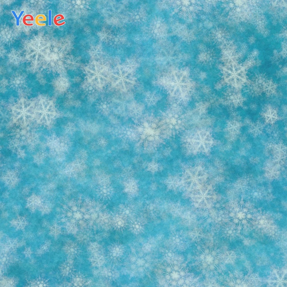 Yeele зимние фотофоны Bokeh огни Снежинка декорация фоны для фотосъемки