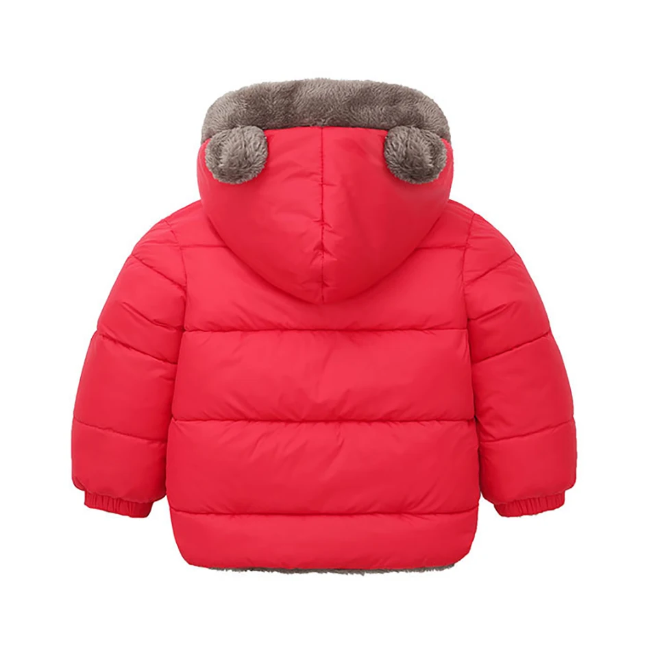 Kids Cotton Clothing Thickened Down Girls Jacket Baby Children Winter Warm Coat Zipper Hooded Costume Boys Outwear 4 Kids Cotton Clothing Thickened Down Girls Jacket Baby Children Winter Warm Coat Zipper Hooded Costume Boys Outwear 4