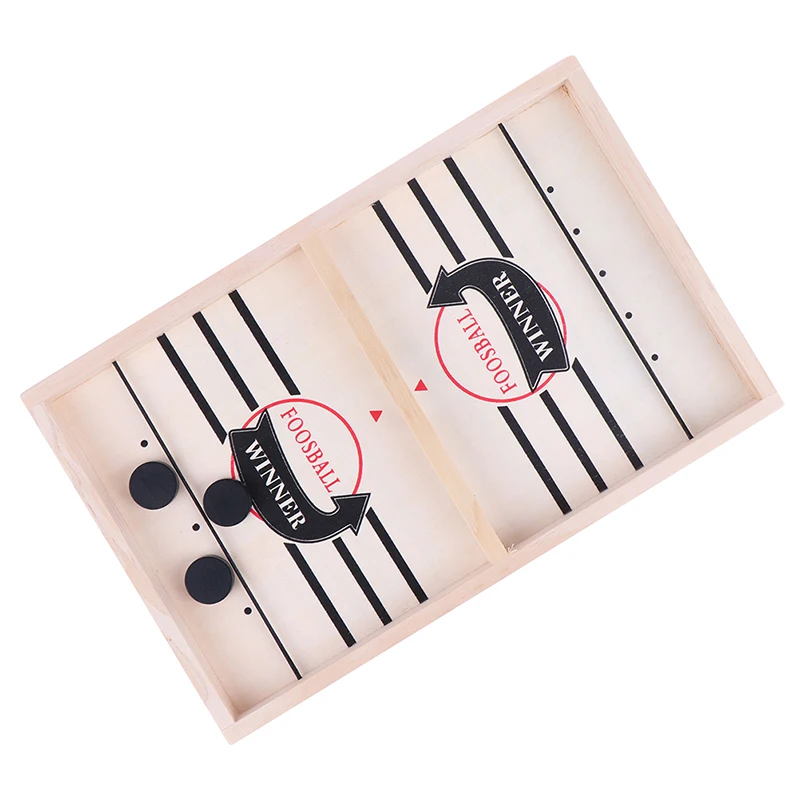 

Dropshipping Paced Sling Puck Winner Fun Toys For Family Child Kids Board-Game Party Game Time Funny Toys Fast Hockey
