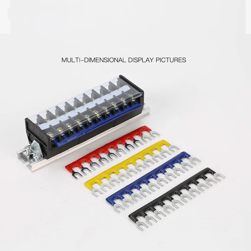 1 шт. TD 2010 Клеммная колодка типа рельса 20A 10 короткая полоса короткий соединитель