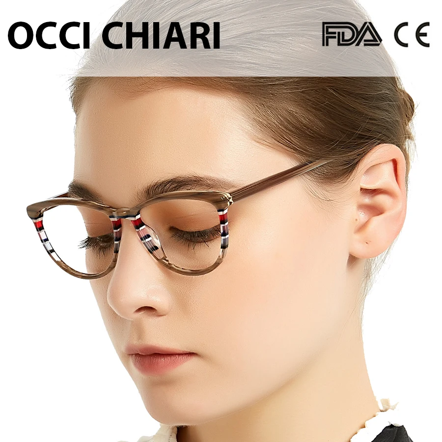 OCCI CHIARI, итальянский дизайн, очки, Женская оправа, очки, оправа, очки, Oculos, люнетты очки, Дэми, цвет, подарок, W-CORSO
