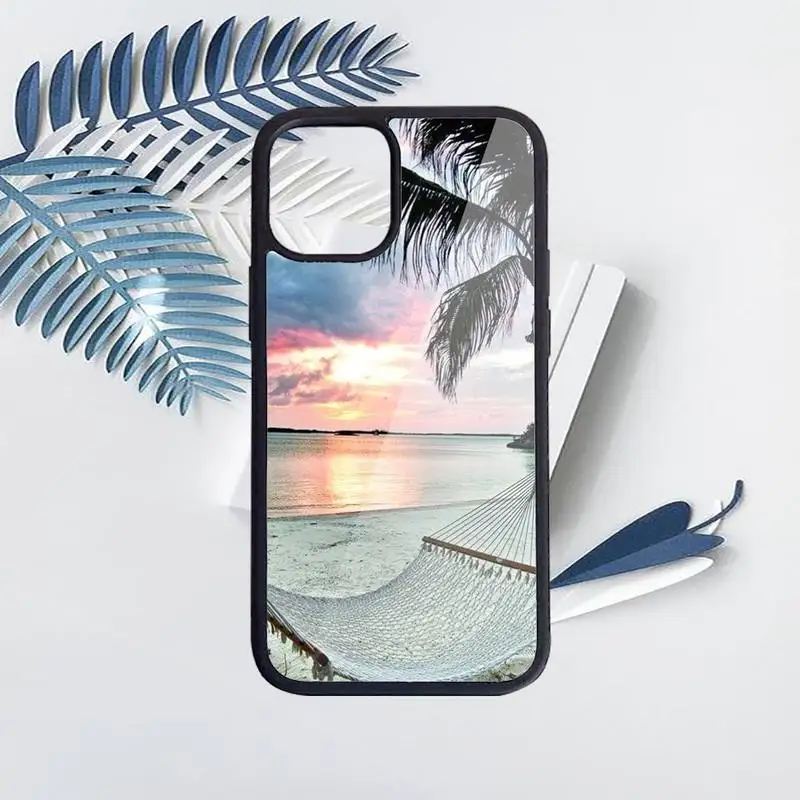 

Summer Beach Relax Starfish Ocean Phone Case PC for iPhone 11 12 pro XS MAX 8 7 6 6S Plus X 5S SE 2020 XR