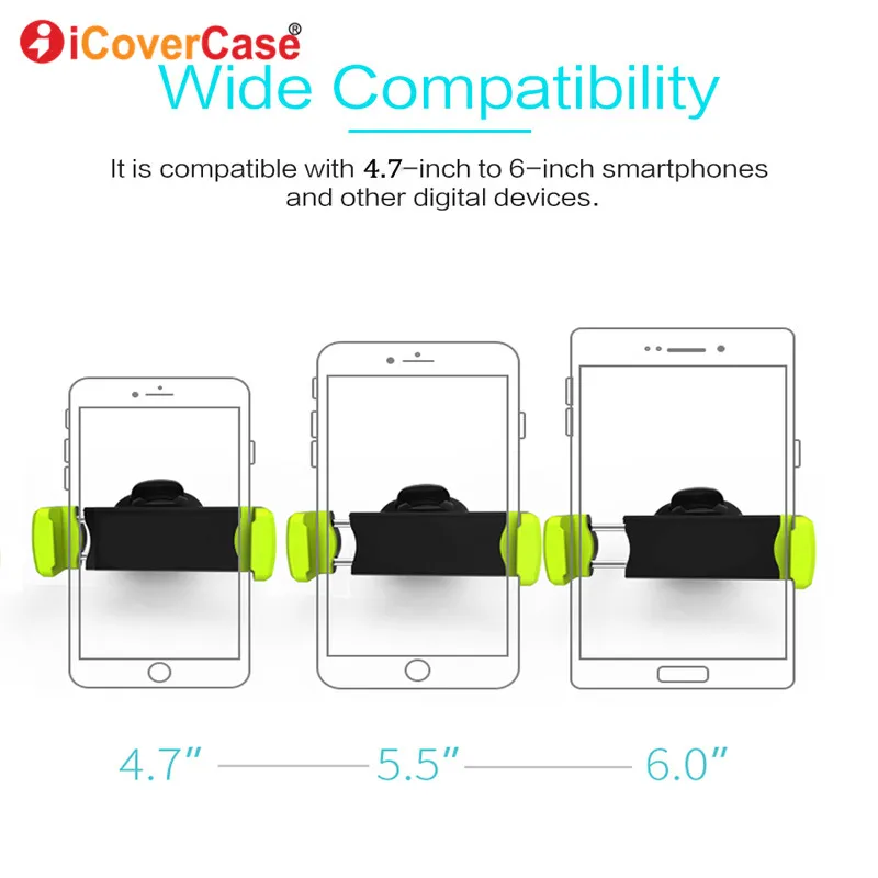 360 градусов Регулируемый универсальный автомобильный держатель телефона для