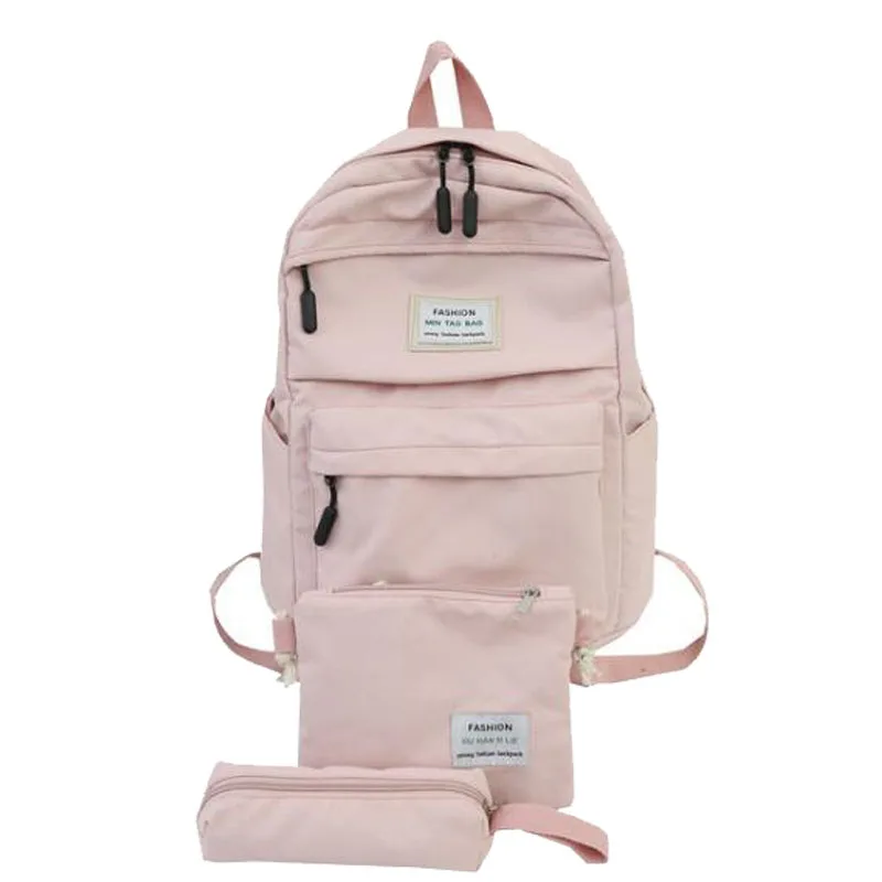 3 шт./комплект водонепроницаемый рюкзак для девочек подростков|Женские рюкзаки| |