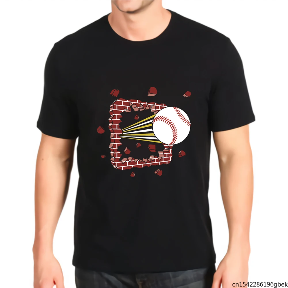 

Baseball Wall Sports 3D Men's T-Shirt