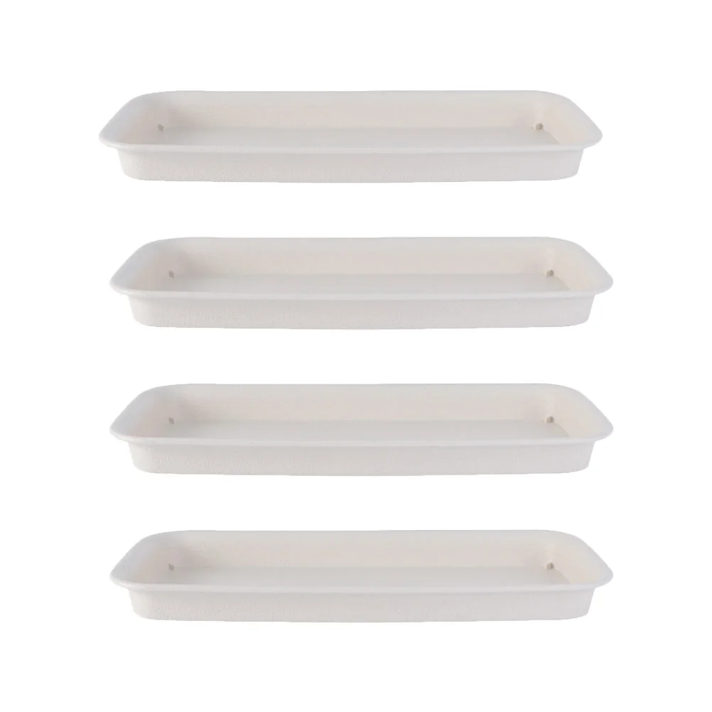 

4 шт., пластиковые подносы для цветов