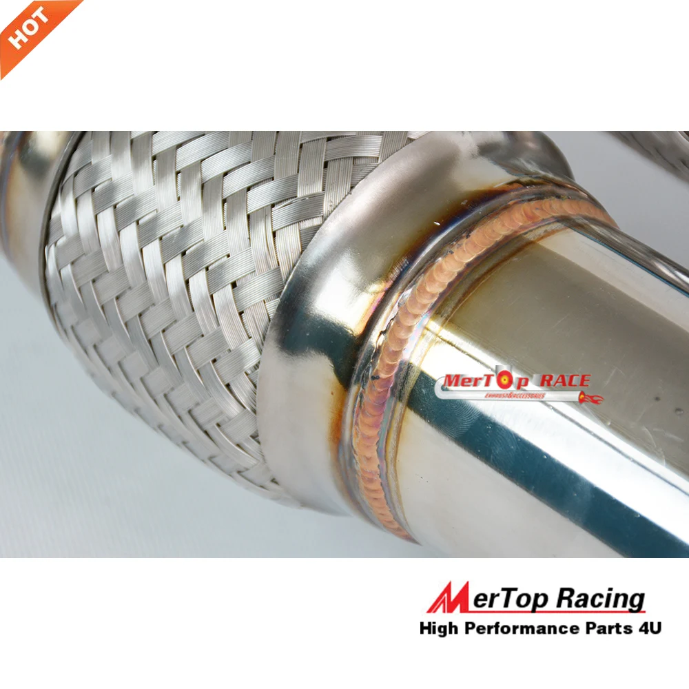 Mertop Racing Stainless Steel 3.0'' (76mm) G T R GT-R R35 Y Pipe Down 2009-2015 | Автомобили и мотоциклы