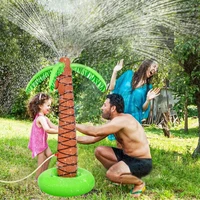 80hotinflatable sprinkler simulation coconut tree pvc cute lovely fountain toy water jet palm tree water spray for children kid