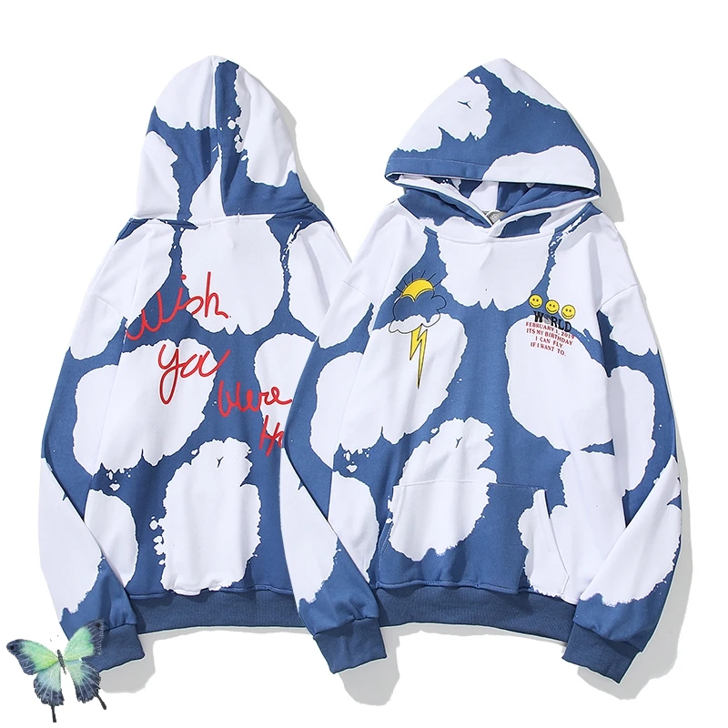

New Travis Scott Ts Co-branded Cactus Jack Embroidered Multi-pocket Hoodies Men Women High Quality Industrial Style Hoody