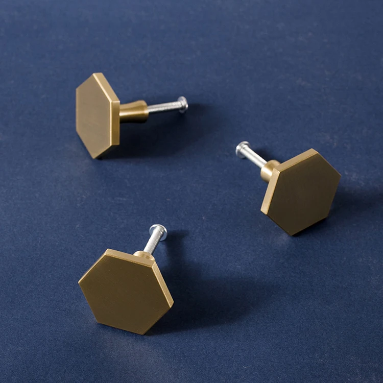 Nordic Brass Six-side Long Handles Drawer Pulls Wardrobe Cabinet Knobs and Solid Golden Small handles | Обустройство дома