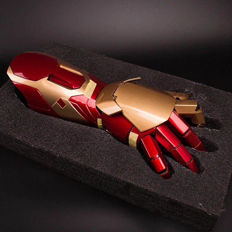 Marvel Legends, игрушки, новинка, железный 1/1 человек, носимая механическая рука, ПВХ, 47 см, Мстители, фигурки, модель фильма, коллекционная, Figma, подарок