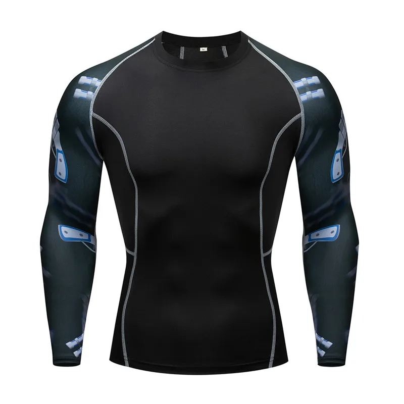 

Men MMA shirt 3d printed t shirt compression shirt ladies long sleeve cosplay fitness costume Mens t rashguard clothing