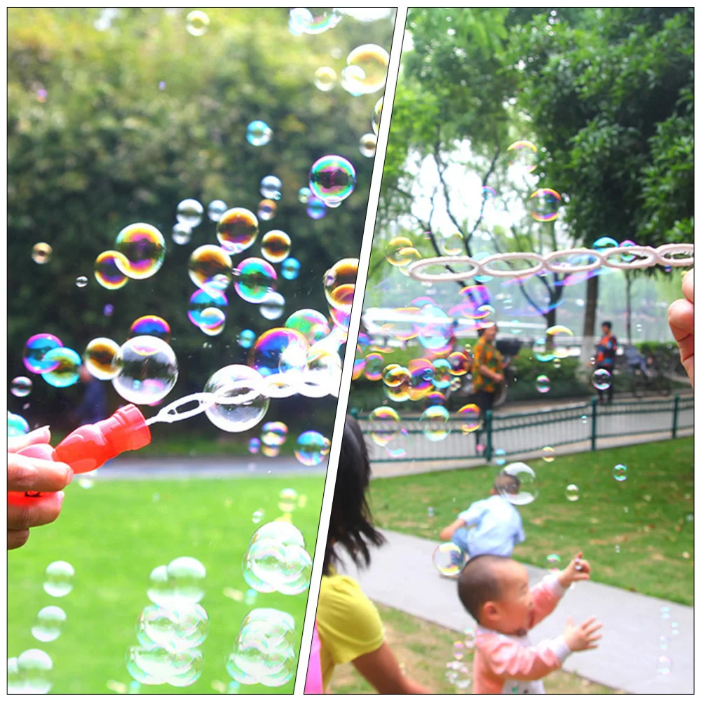 

24Pcs Bubble Wands Kids Beach Toys Outdoor Child Gifts (Random Color)