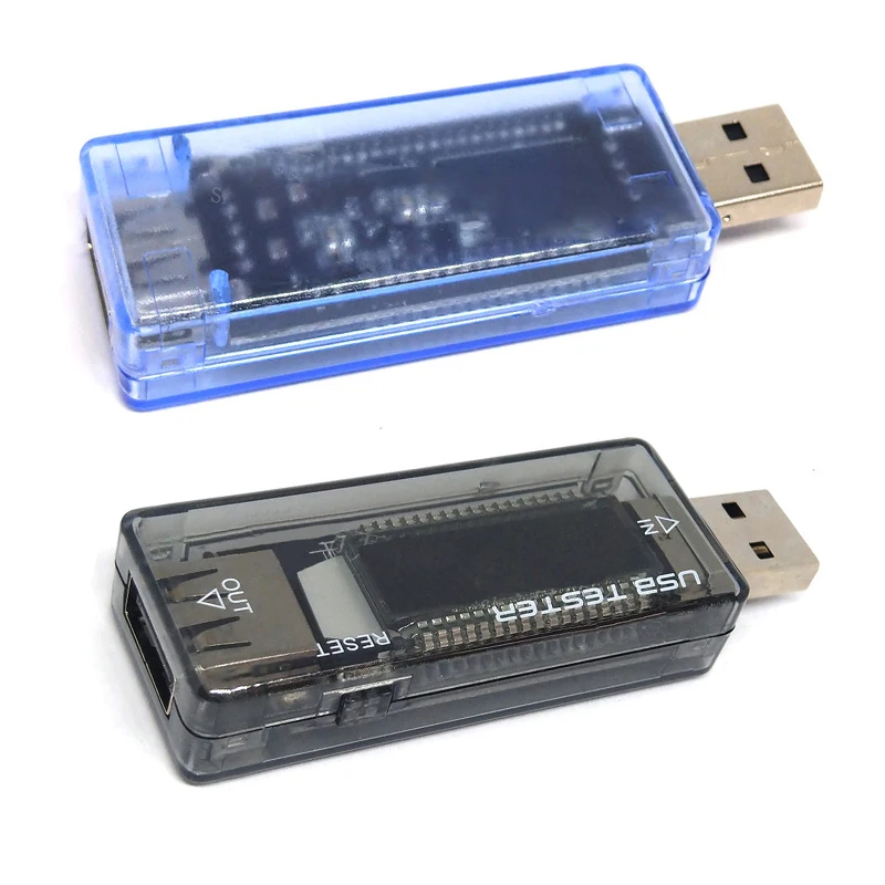 USB детектор с ЖК дисплеем тестер емкости и напряжения для зарядных устройств