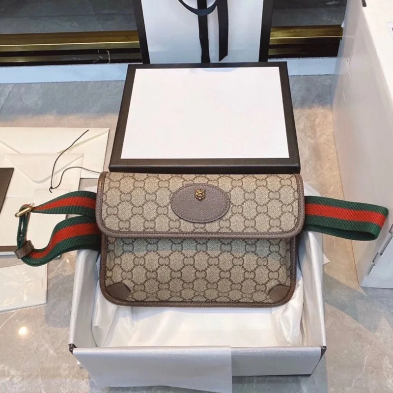 

Luxury brand men's and women's common chest bag large capacity European and American fashion chest bag