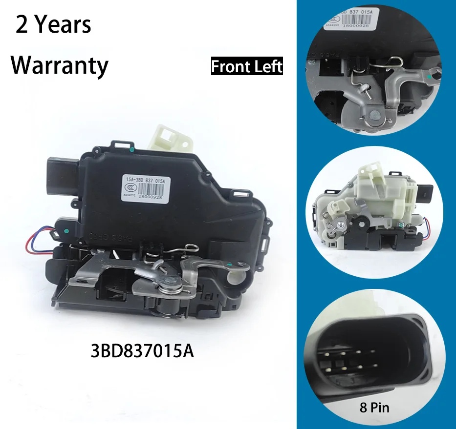 Привод дверного замка передний левый для VW PASSAT B5/PASSAT B5.5 SKODA FABIA MK2 OCTAVIA 3B1 837 015A 6X1 013H