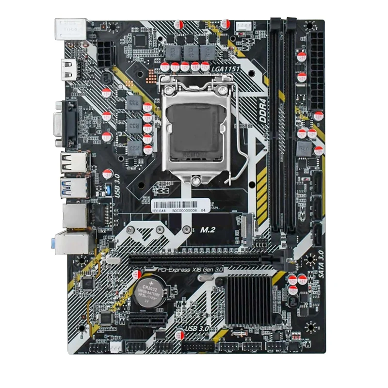

H310A4 игры материнская плата D4 64G LGA1151-Pin для I3/I5/I7 и арена, Pentium серии 6/7/8/9 2133/2400/2600 МГц