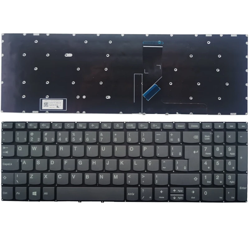 

For Lenovo IdeaPad 3-15IJL05 3-15IML05 3-15ITL05 3-15ADA05 3-15ARE05 3-15IGL05 3-15IIL05 Brazil BR laptop keyboard No backlit