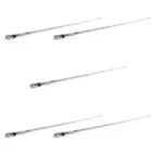 Artudatech 5 шт. металлическая Гибкая UHF 400-470MHz SMA антенна телескопическая для женского радио 165 мм