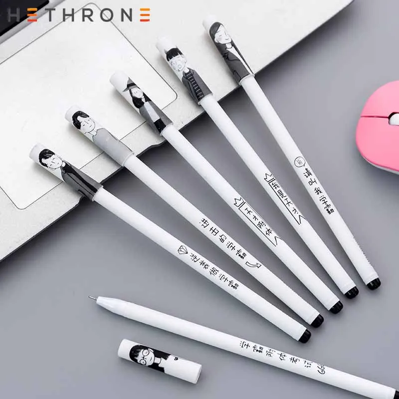 Hetron 2 шт. креативная индивидуальность текстовая серия кампус нейтральная ручка