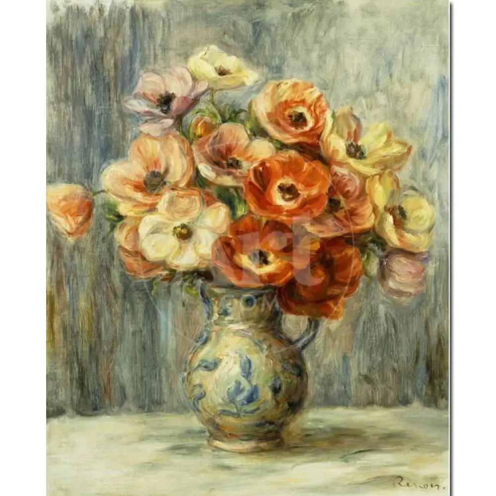 Картина ваза с цветами это натюрморт
