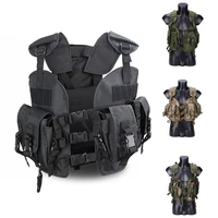 camouflage tactical vest paintball seal tactical vest hunting shooting military army traning combat protection paintball gear