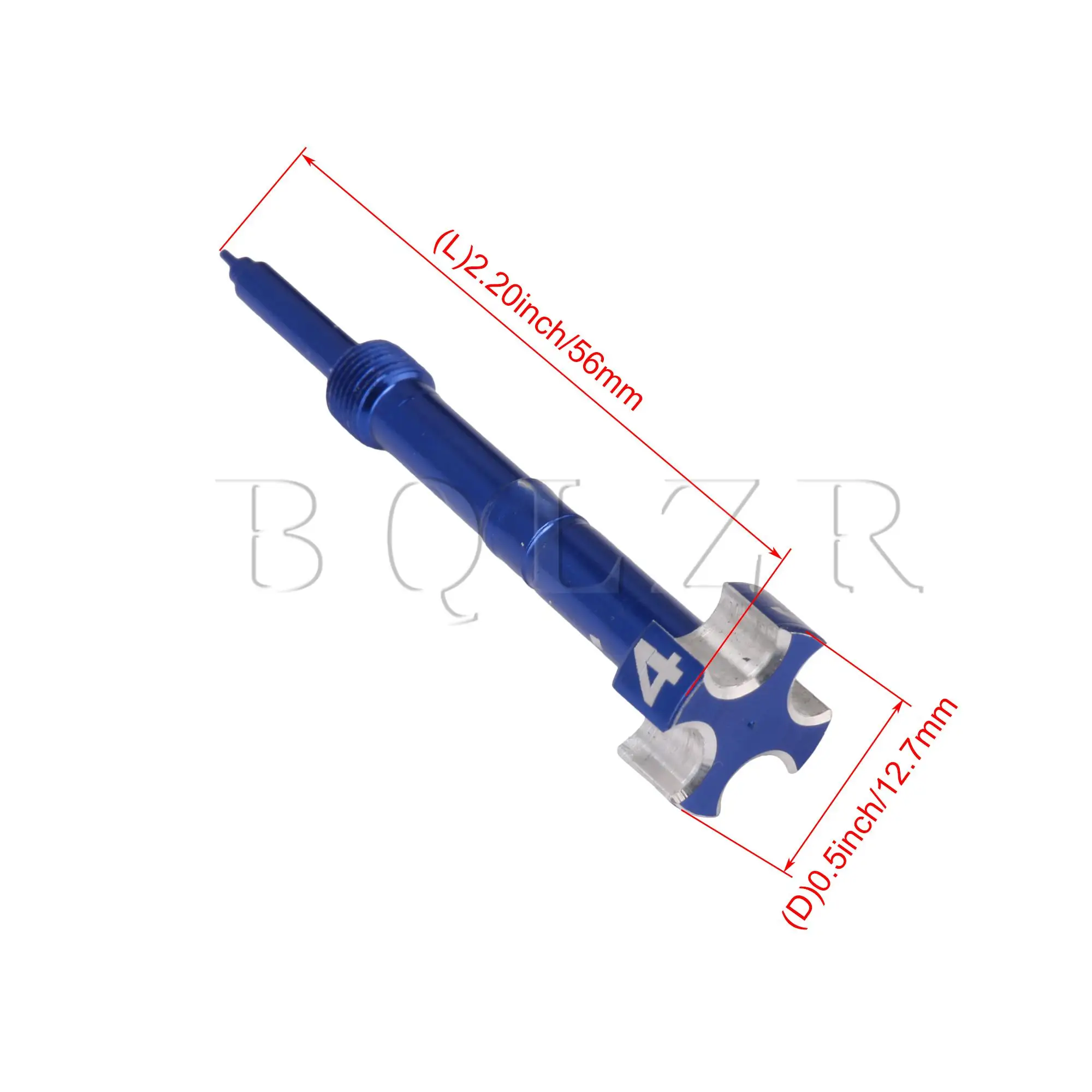 

BQLZR Aluminum Motocross Carburetor Mixture Blue Screw Accessories 5.6x1.27cm