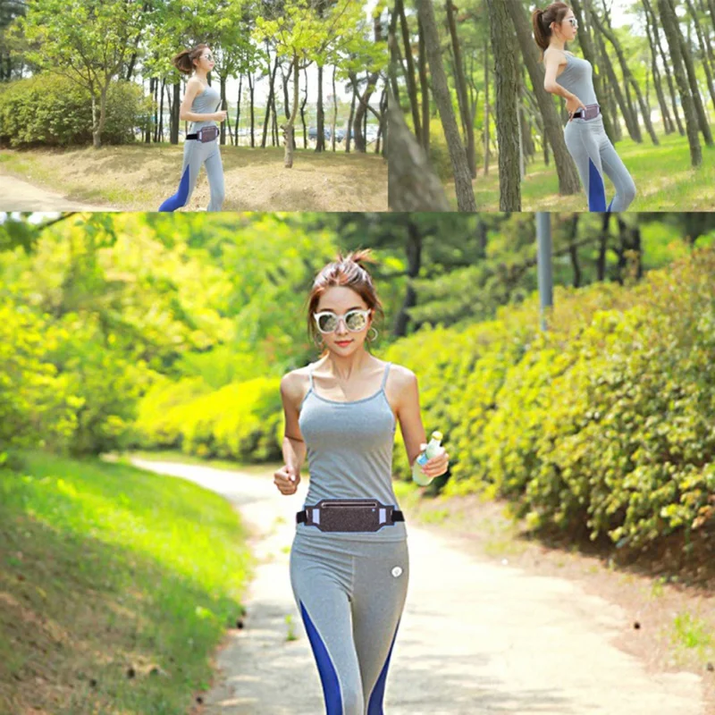 

Hot! Running Travel Waist Pocket Jogging Sports Waterproof Cycling Bum Bag Outdoor Phone Anti-theft Pack Belt Sport Bag SD62