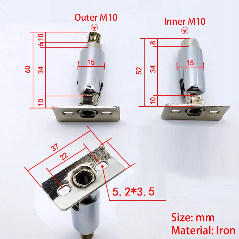 2 шт. универсальная светодиодная подставка для фар с ладонью 15 мм Универсальная