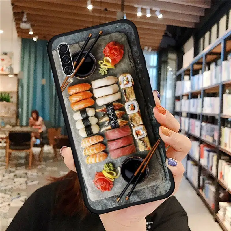 

Japanese cuisine sushi - Phone Case For Samsung galaxy S 21 20 10 8 A 50 21s 51 71 70 40 20 20e note 10 plus Ultra 5g fe