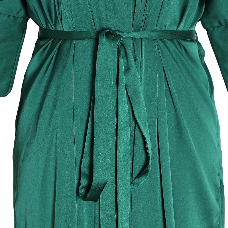 SISPELL Pure Color With Belt For Female Dress Lapel Collar Short Sleeve High Waist Slim Women's Casual 2020 Fahion Tide | Женская