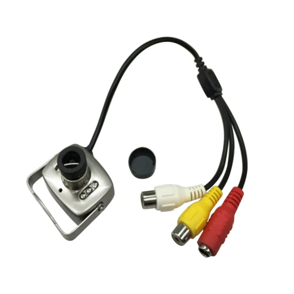 

New Mini Camera Night Vision Lightless 120 Degree Wide Angle Lens 600TVL Color Micro Camera FPV PAL/NTSC Mini Camcorders