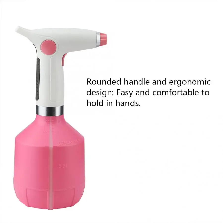 

USB Rechargeable Electric Spray Bottle Watering Pot Tool for Flower Plant Water Can Garden Electric Shower Watering