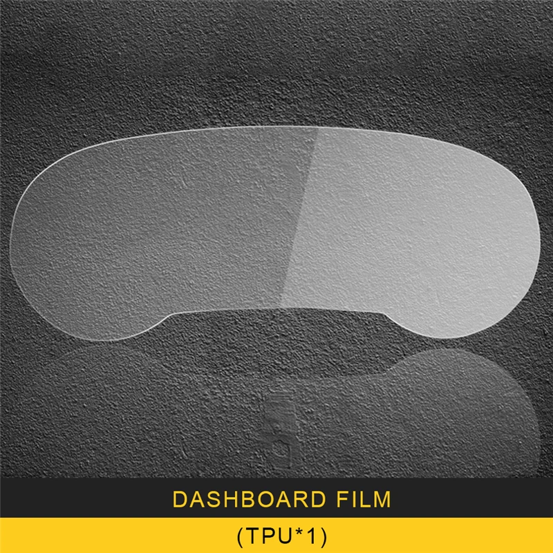 Dashboard film Карманго для Audi Q3 F3 автомобильный Стайлинг приборной панели защитная пленка защитная крышка наклейка интерьерные аксессуары - Название цвета: Dashboard film