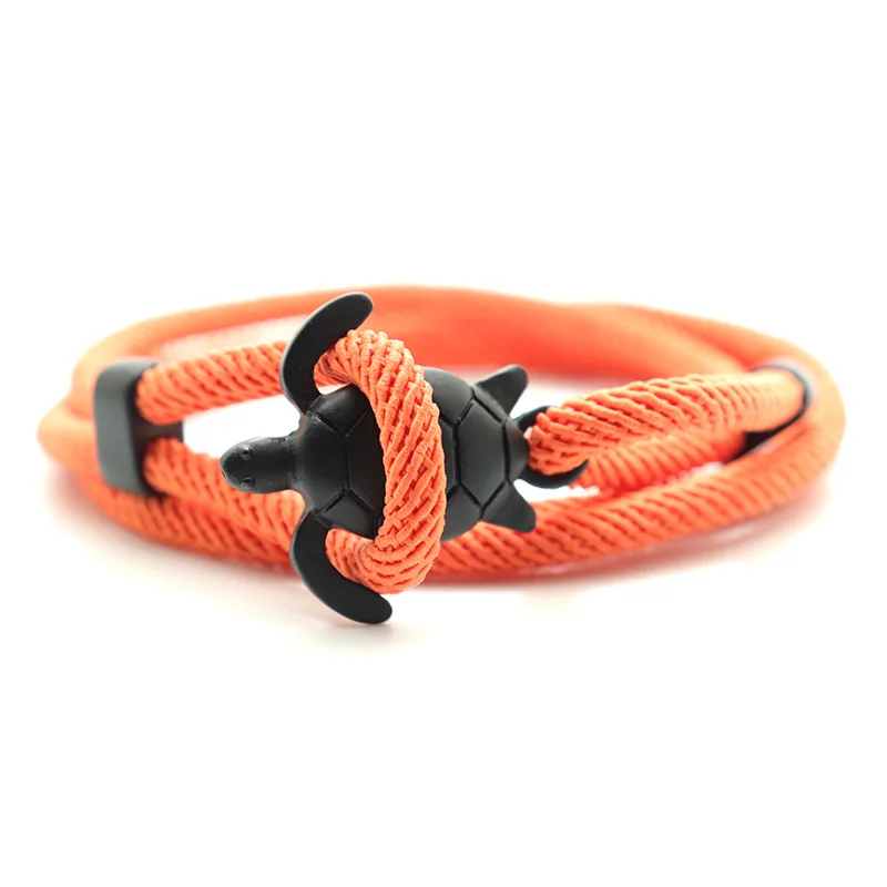 Браслет в стиле бохо для мужчин и женщин красная веревка подвеска ручной работы