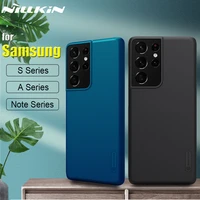 for samsung note 20 s21 ultra s20 plus fe 5g case nillkin frosted shield hard full cover for galaxy a72 a52 a42 a32 a22 a12 4g