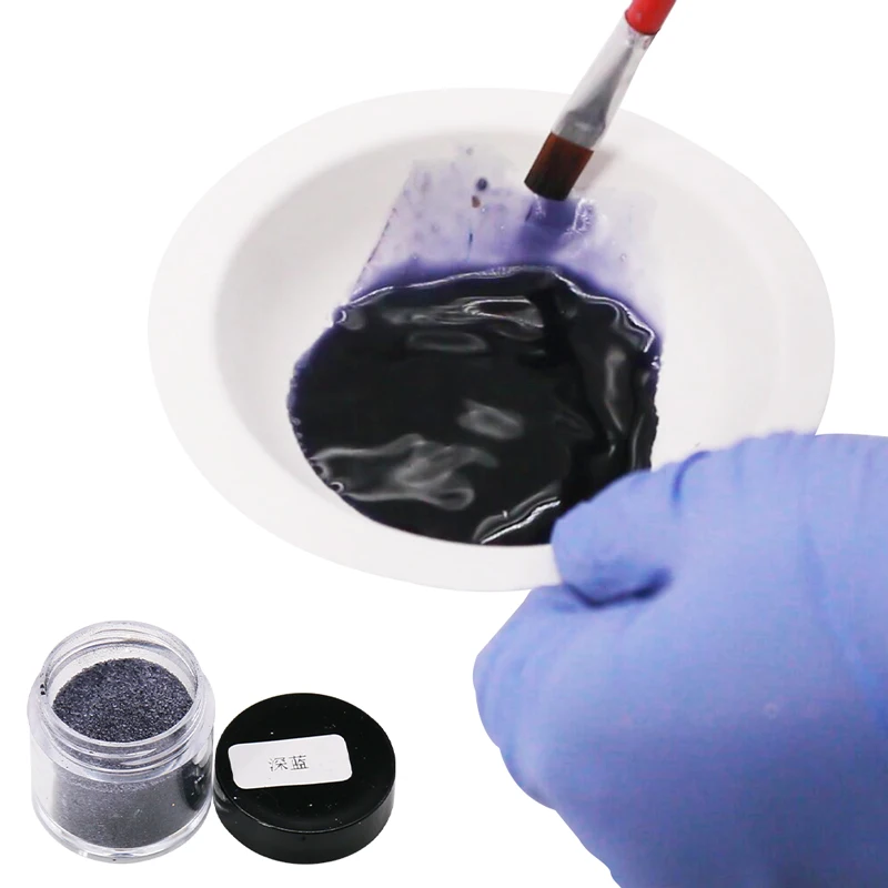 Пигмент для окрашивания ткани темно-синий 10 г одежды перьев бамбука яиц и