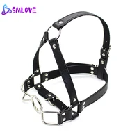 smlove open mouth gag erotic accessories o metal harness ring bdsm bondage restraints sex toys for women couples adult sexy shop