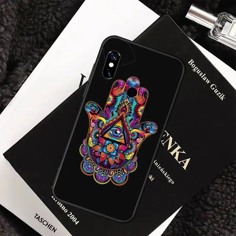 

Fashion evil eye Shell Phone Case For Xiaomi Redmi 7 8 9t a3Pro 9se k20 mi8 max3 lite 9 note 9s 10 pro