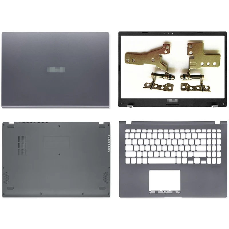 

New For ASUS X509 Y5100 Y5200F FL8700 FL8600 Laptop LCD Back Cover Front Bezel Palmrest Bottom Case Hinges A B C D Cover Gray