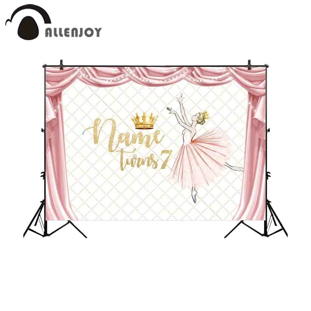 Allenjoy девушка 7th день рождения обои балет корона с золотыми решетки светильник