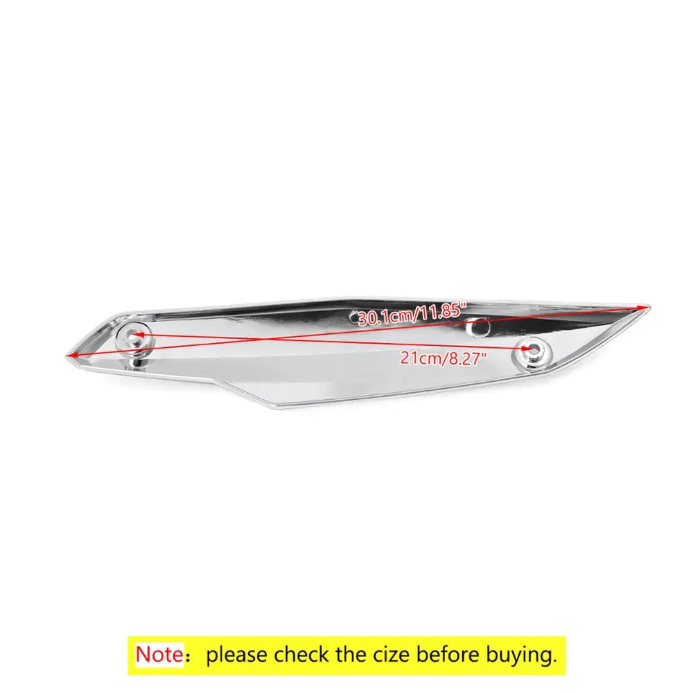 Artudatech Motorcycle Windshield Windscreen Plating Pressure Plate For BMW K1600GTL Accessories Front Wind Shield |