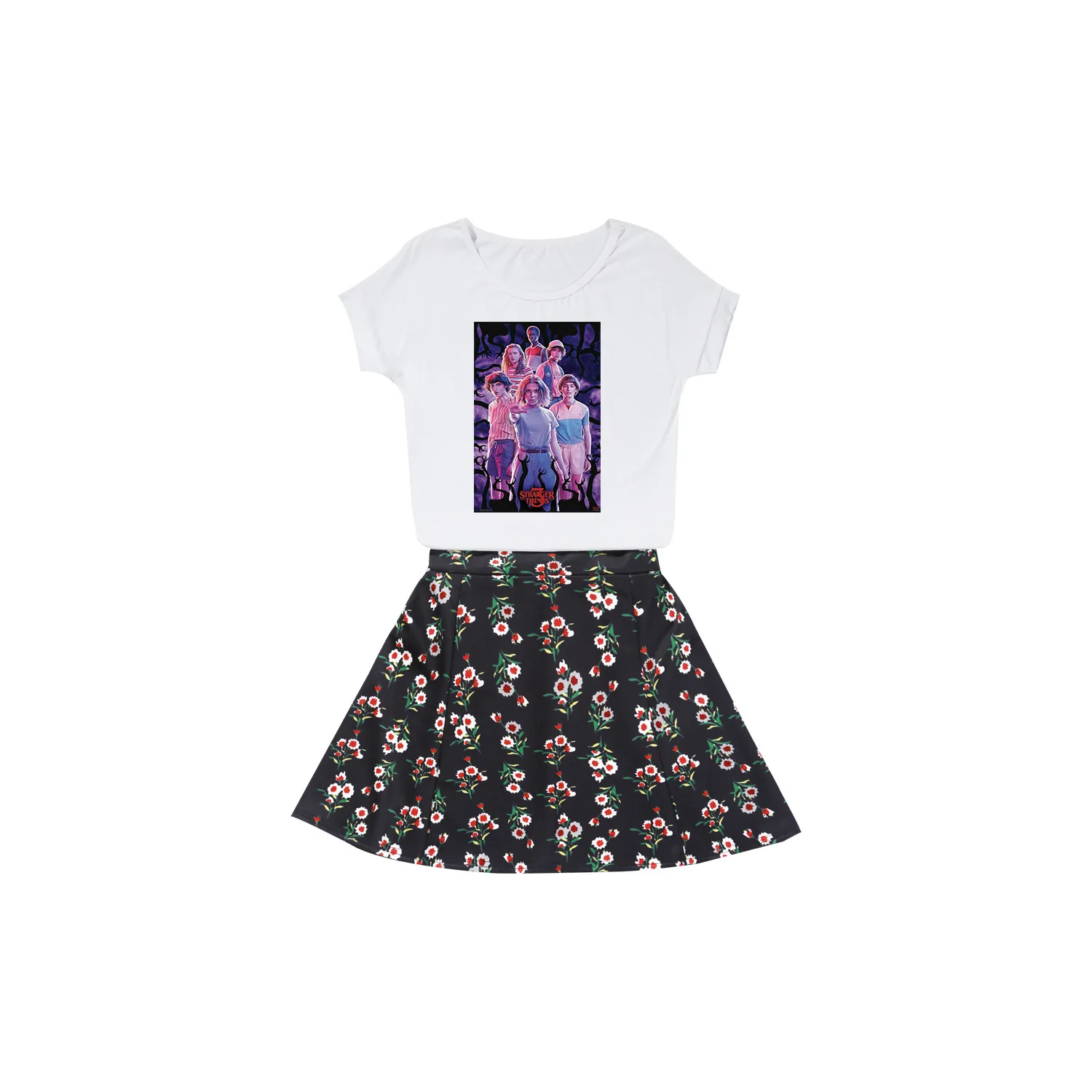 Очень странные дела комплект из двух предметов для женщин моды досуга