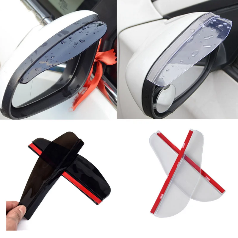 

Car Accessories Rearview Mirror Rain eyebrow Rain Cover for Mitsubishi Grandis Outlander ASX RVR Pajero LancerEvo l200 l300
