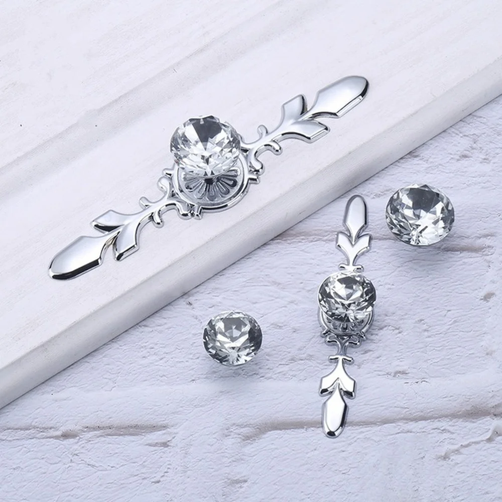 10 шт. Роскошные Алмазные Хрустальные Ручки для коробки обуви ручки шкафа двери