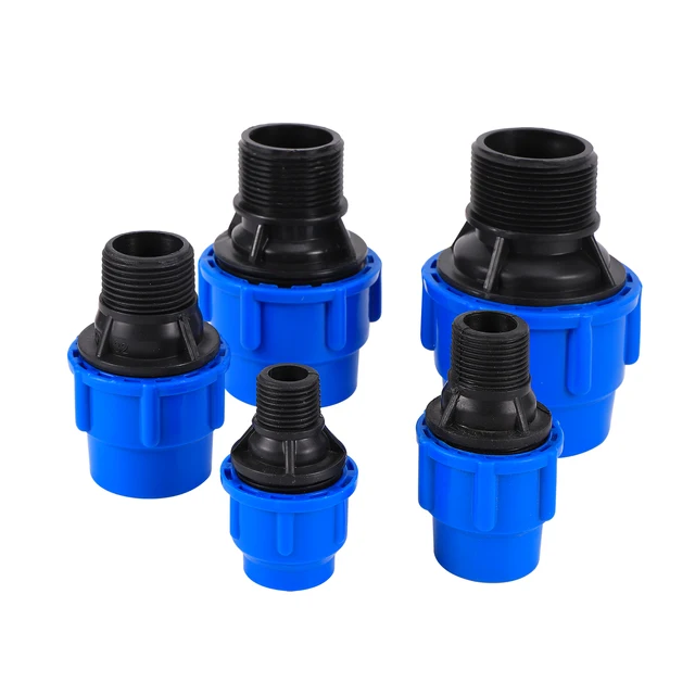 3-Way PE Pipe Reducing Connector 20/25/32/40/50mm PVC PE Pipe Quick  Connector Farm Cultivated Field Watering Pipe Coupling Tee - AliExpress