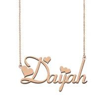 daijah name necklace custom name necklace for women girls best friends birthday wedding christmas mother days gift